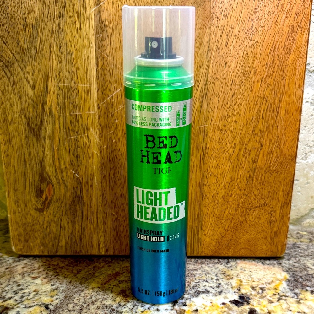 🆕 TIGI Bed Head Light Headed Hairspray - Green and Blue